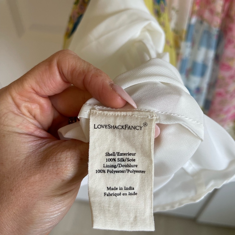 Loveshackfancy patchwork maxi dress - Picture 5 of 8